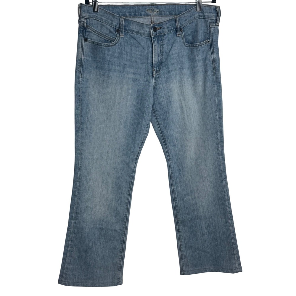 Old Navy‎ The Diva Bootcut Jeans Light Wash Denim Women's Size 12 Short 27"